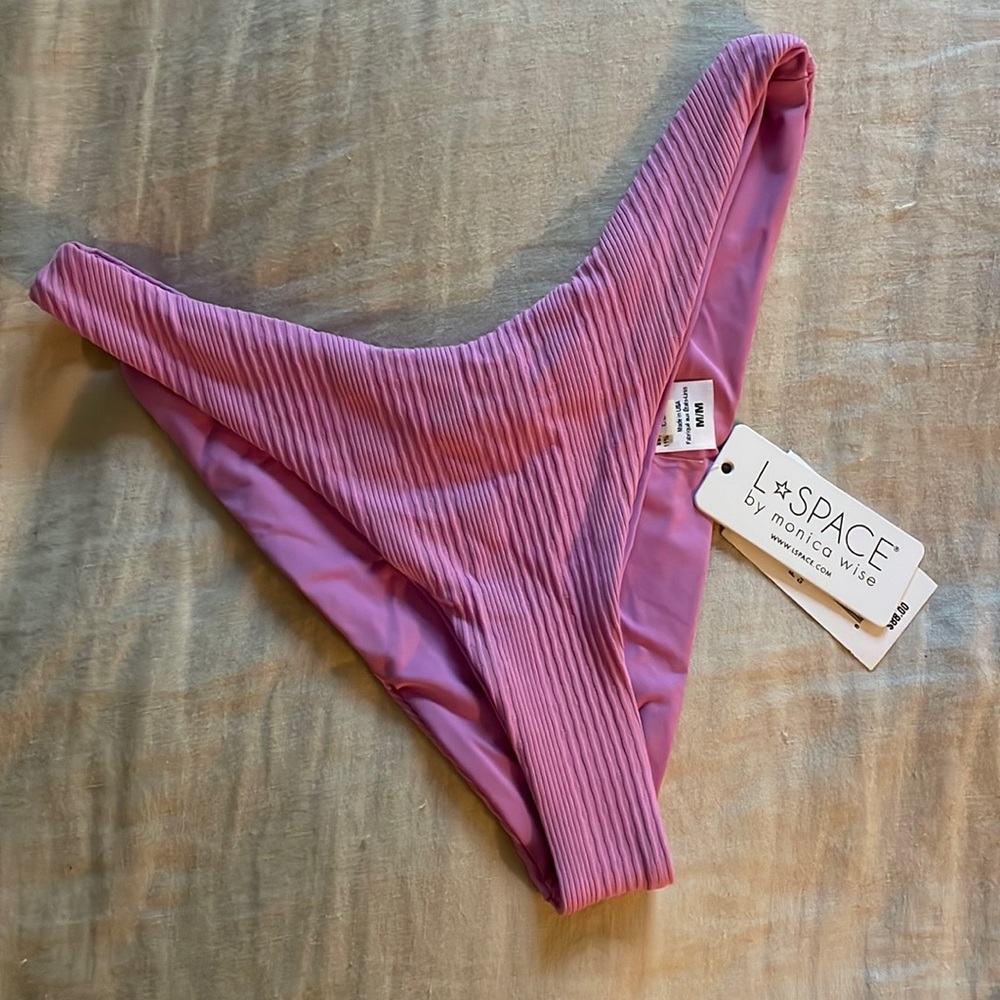 L*Space cabana bottom in crystal pink